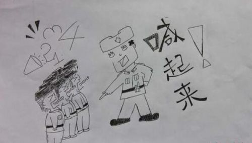 新疆90后狱警用漫画记录训练生活