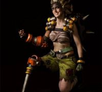 安能辨我是雌雄！美女COS《守望先锋》狂鼠